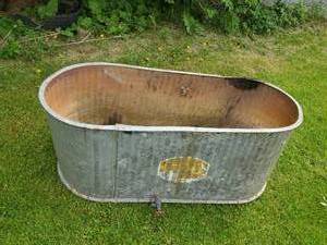 lot 198 image: Vintage Metal Water Trough