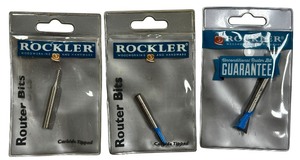 lot 194 image: Rockler Router Bits, Bundle of 3