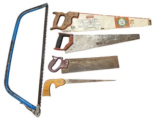 lot 63 image: Hand Saw Bundle of 5