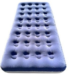 lot 93 image: Coleman Twin Sized Air Bed, Blue