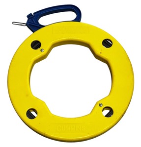 lot 115 image: Yellow TapeMaster II 100ft Fish Tape