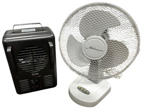 lot 125 image: Fan  Heater Bundle