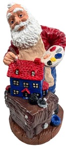 lot 236 image: Vintage Jaimy Old World Santa Figurine