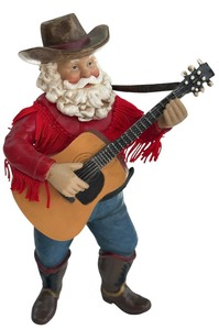 lot 244 image: Cowboy Santa by KSA Collectibles