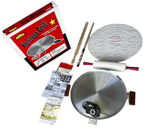 lot 173 image: Bethany Housewares Heritage Grill  Lefse Griddle - Nonstick Silverstone