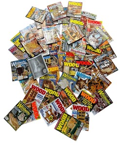 lot 183 image: Large Collection of Woodworking Magazines