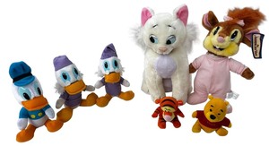lot 259 image: Vintage Mixed Disney Plush Bundle