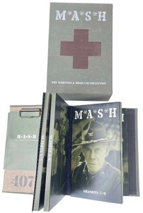 lot 324 image: MASH - Martinis and Medicine Complete Collection DVD box set