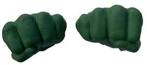 lot 339 image: Marvel Avengers Hulk Gamma Grip Fists  Hulk Smash Fists  Gamma Gear