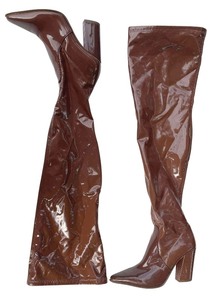 lot 325 image: JLO DORICE OVER-THE-KNEE BOOT Brown Size 6M3612