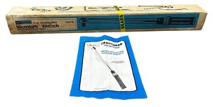 lot 172 image: Vintage Sears Craftsman Microtork 12-inch Drive Micro-Adjusting Torque Wrench, Model Number 9-44476