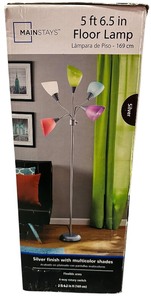 lot 405 image: Floor Lamp, 5ft 6.5Ft