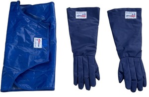 lot 393 image: Protective Burn Gear, Apron and Gloves
