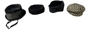 lot 396 image: Tea Hats, Bundle of 4 Hats