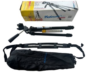 lot 409 image: Sunpak PlatinumPlus TravelLite Pro Tripod, Max height of 63