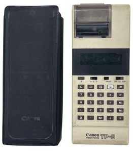 lot 437 image: Vtg Canon TP-8 Pocket Printer