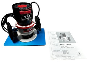 lot 452 image: Craftsmans Router Double Insulated