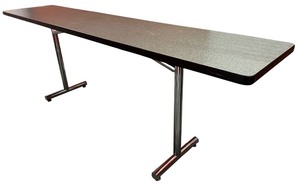 lot 489 image: Heavy Duty Banquet Table 17.75 X 84 X 28.75