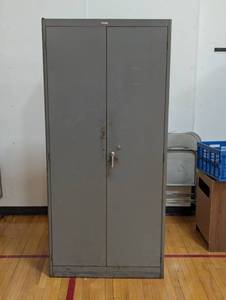 lot 20 image: 78 x 36 x 21 - Heavy Duty Steel Garage Storage Cabinet