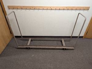 lot 24 image: 72 Folding Chair Cart