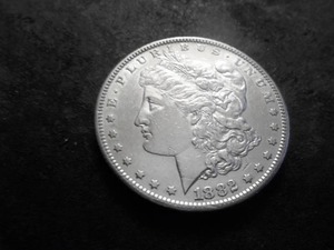 lot 3 image: 1982 S Morgan Silver Dollar
