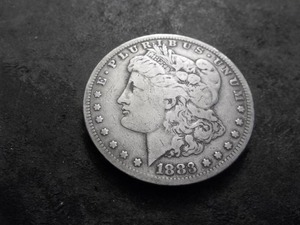 lot 4 image: 1983 S Morgan Silver Dollar