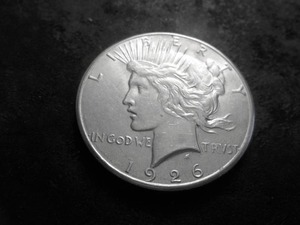 lot 29 image: 1926 S Peace Silver Dollar