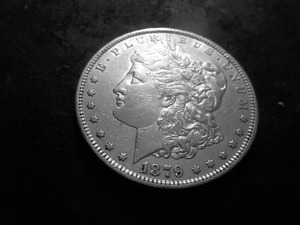 lot 1 image: 1979 S Morgan Silver Dollar