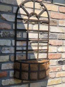 lot 64 image: Iron Garden Wall Planter