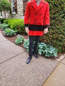 lot 85 image: Vintage Trapper Point Blanket Mens Wool Jacket L