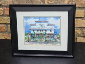 lot 120 image: Hawaiian Fine Art Print - Lisa Bunge - Bamboo Restaurant & Gallery, North Kohala