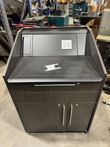 lot 5 image: Podium With TechEquipment (558360) UntestedAs Is, See Description
