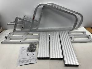 lot 17 image: MISSING STEPS. FLIP UP DOCK LADDER.