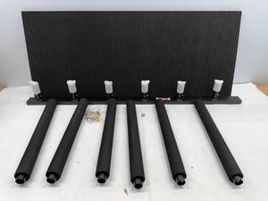 lot 29 image: 5 BOARD VERTICAL SURFBOARD RACK