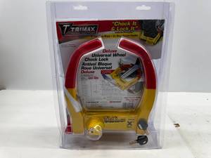 lot 37 image: TRIMAX WHEEL LOCK