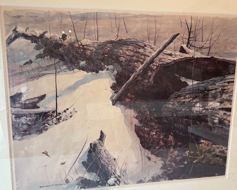 lot 296 image: Framed Gerhard C.F. Miller Limited Edition Print