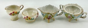 lot 60 image: Set of 4 Vintage Arthur Wood Royal Bradwell China Creamers and Sugars