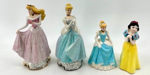 lot 169 image: Set of 4 Disney Princess Porcelain Figurines
