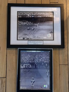 lot 110 image: Signed Photographs of Bobby Thomsons Shot Heard Round the World