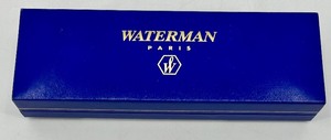 lot 135 image: Waterman Paris Green Fountain Pen with Gold Trim in Box