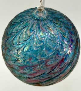 lot 146 image: Whippoorwill Christmas Handblown Glass Ornament by Faneuil Hall Marketplace