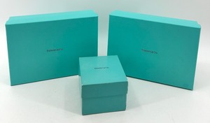 lot 177 image: Tiffany & Co. Jewelry Presentation Boxes with Pouches