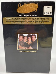 lot 195 image: Seinfeld The Complete Series DVD Box Set NIB
