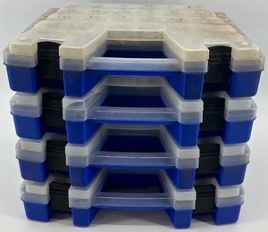 lot 280 image: Collection of Custom Bracelet Components with Storage Cases