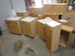 lot 52 image: (13) Misc (New) Cabinets