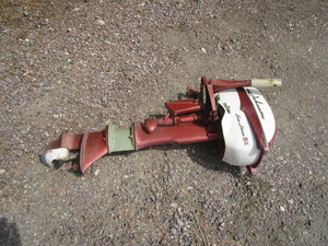 lot 5 image: Johnson 5 12hp Outboard Motor