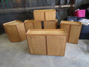 lot 56 image: (6) Misc (New) Cabinets