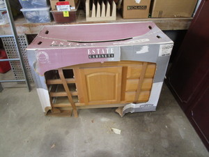 lot 59 image: 28x48 Bathroom Vanity Cabinet
