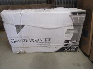 lot 69 image: Granite Vanity Top wSink 22x37