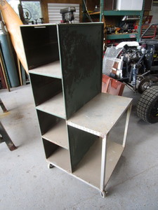 lot 94 image: Rolling Shop Cart 24x26x55